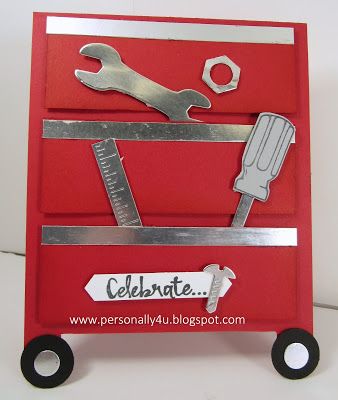 Mechanics Birthday, Masculine Birthday Cards, Stamp Projects, Birthday Cards For Men, Spring Cards, Card Kits, Stamp Making, Male Cards, Masculine Cards