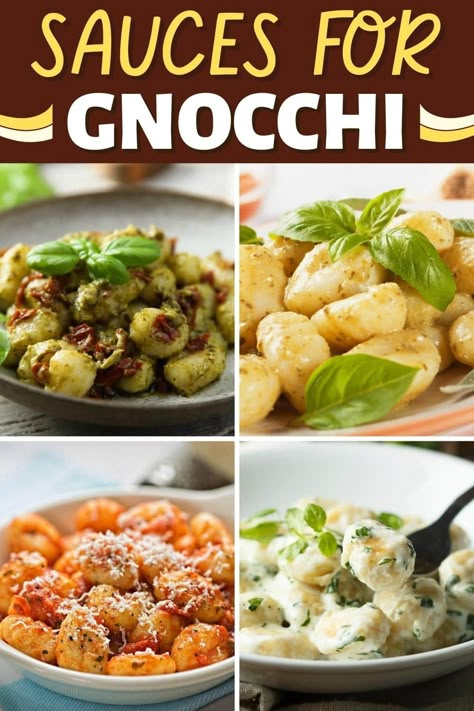 Gnocchi Recipes Sauce, Sauces For Gnocchi, Pumpkin Gnocchi Sauce, Best Sauce For Gnocchi, Gnocchi Sauce, Best Sauces, Gnocchi Recipes Easy, Gnocchi Recipes Homemade, Gnocchi Dishes