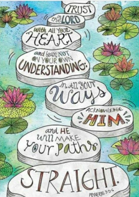 Doodle Art Quotes, Creative Teaching Press, Prayer Journaling, Bible Journaling Ideas Drawings, Trust In The Lord, Verse Art, Proverbs 3, Illustrated Faith, Bible Verse Art