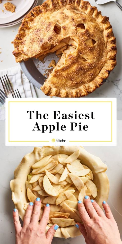 Easiest Apple Pie, Apple Pie From Scratch, Perfect Apple Pie, Apple Pie Recipe Easy, Easy Apple Pie, Apple Pie Recipe, Easy Pie Recipes, Easy Pie, Homemade Apple Pies