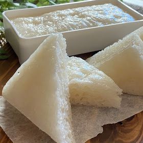 My Mind Patch: Steamed Sweet Rice Cake 白糖糕 Chinese Steam Cake Recipe, How To Bake Cake, Sweet Rice Cake, Chinese Dessert Recipe, Steam Cake Recipe, Steam Rice, Steamed Rice Cake, Dim Sum Recipes, Filipino Food Dessert