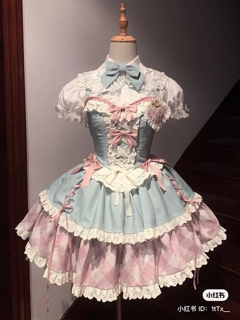 Magical Girl Outfit, Kawaii Outfit Ideas, Frilly Dresses, Dress Design Sketches, Kawaii Fashion Outfits, Fairytale Dress, Really Cute Outfits, Fancy Outfits, Kawaii Clothes