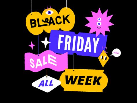 Black Friday Sale Design, Type Layout, Black Friday Design, 카드 디자인, 로고 디자인, Friday Sale, Black Friday Sale, Social Media Design, Motion Design