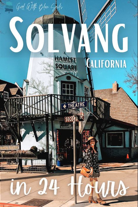 Solvang California Outfit, Solvang Bakery, Solvang California, California With Kids, Usa Places To Visit, Road Trip Ideas, California Road Trip, California Travel Guide, Cultural Travel