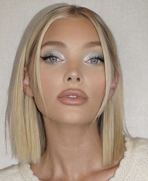 Elsa Makeup, Spring Haircuts, Maquillage On Fleek, Mekap Mata, Wedding Guest Makeup, Smink Inspiration, Winter Makeup, Glamorous Makeup, Elsa Hosk