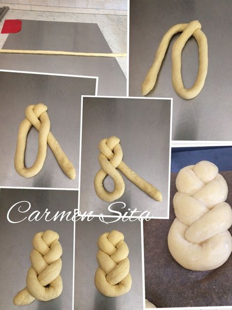 Kuih Lapis, Braided Bread, Cooking Bread, Bread Shaping, Bread Art, Bread Bun, Dessert Bread, Bread Recipes Homemade, Artisan Bread