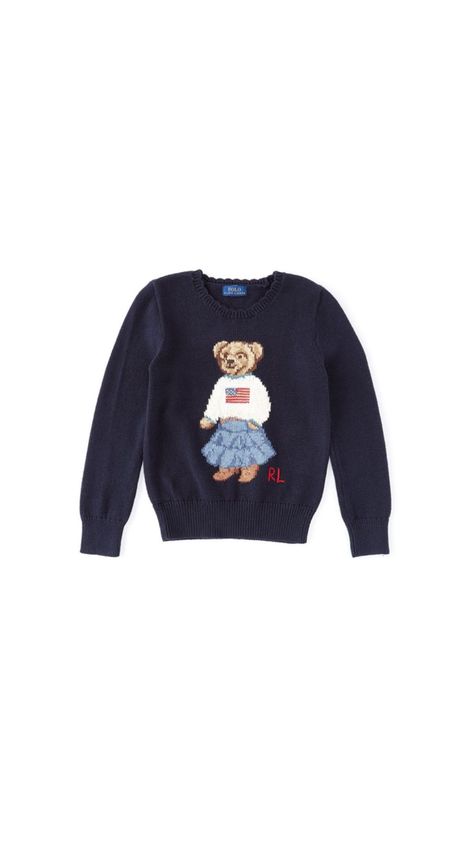 Polo Bear Ralph Lauren, Green Sweater Vest, Sweater Ralph Lauren, Ralph Lauren Baby Girl, Black Pullover Sweater, Polo Ralph Lauren Kids, Polo Ralph Lauren Sweater, Toddler Sweater, Ralph Lauren Kids