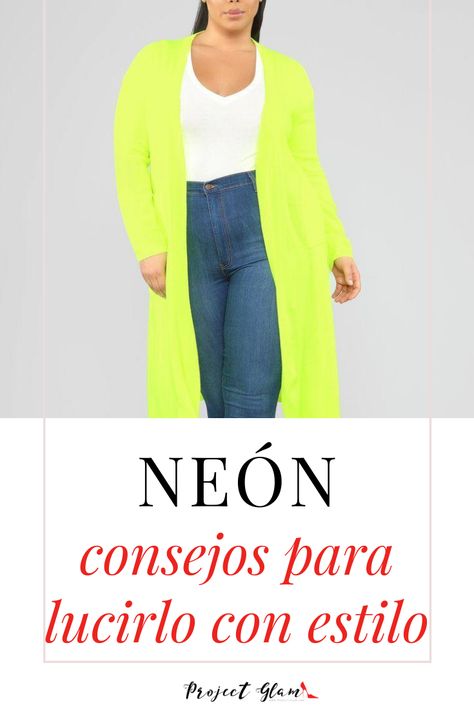 Consejos para lucir prendas y accesorios en neón.   #neón #consejos #projectglam #fashion #imagenpersonal Neon Outfit Ideas, Ropa Color Neon, Outfits Verde, Shawl Outfit, Outfits Juvenil, Fiesta Outfit, Neon Outfits, Verde Lima, Winter Fashion Outfits Casual