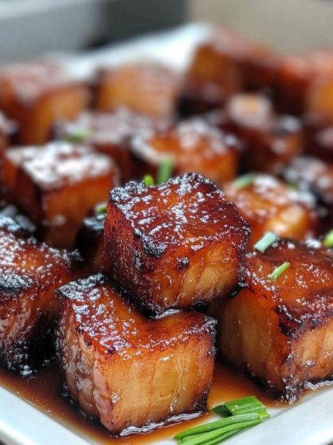 Chinese Pork Belly Recipe, Crockpot Pierogi Casserole, Pierogi Casserole With Kielbasa, Chinese Pork Belly, Brown Sugar Pork Tenderloin, Glazed Pork Tenderloin, Classic Fall Desserts, Bacon Chowder, Caramelized Onions Recipe