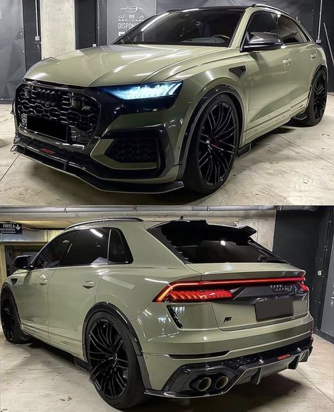 Audi Suv Aesthetic, Ауди Rs Q8, Audi Q8 Aesthetic, Audi Q8 Rs, Suv Cars Luxury, Audi Truck, Suv Audi, Audi Rsq8, Luxury Suv Cars