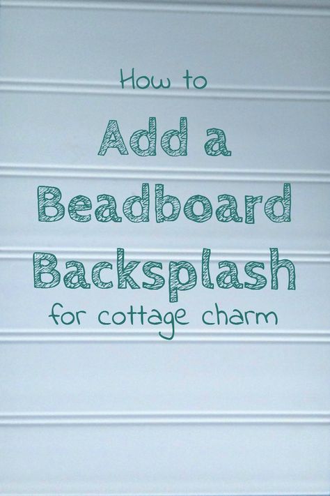 I love the look of beadboard.  PVC version is so practical for a wet area Horizontal Beadboard Backsplash, Bead Board Backsplash Kitchen Ideas, Black Beadboard Backsplash, Beadboard Backsplash Kitchen, Painted Beadboard Backsplash, Beadboard Kitchen Backsplash, Beadboard Accent Wall, Pvc Beadboard, Stained Beadboard