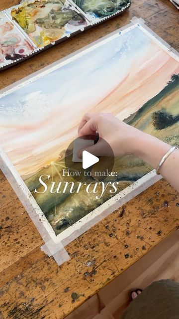 Sarah Cray on Instagram: "Uh so I just figured this out and it’s a game changer!" Sarah Cray Watercolor, Game Changer, Youtube Art, Art Tutorials, Colored Pencils, Painting & Drawing, Watercolor Art, Color, Instagram