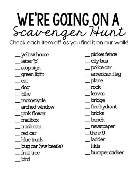 Scavenger Hunt Kids, Scavenger Hunt Template, Photo Scavenger Hunt, Scavenger Hunt For Kids, Family Fun Night, Template Word, Family Night, Word Template, Scavenger Hunt