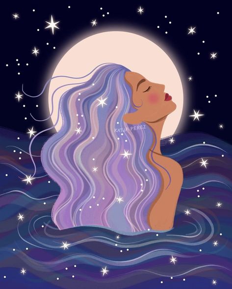 Meet Your Spirit Guide, Cosmic Mermaid, Positive Vibrations, Raise Your Vibration, Spirit Guide, Cosmic Art, Spirited Art, Meditation For Beginners, Feminine Art