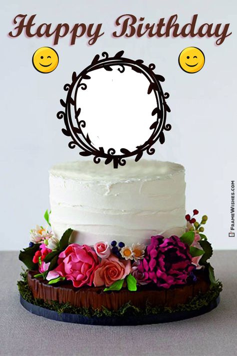 Birthday Wish With Photo, Happy Birthday With Picture, Happy Birthday Wishes With Cake, Cake Images Birthday, Happy Birthday With Photo, Happy Birthday Wishes With Photo, Happy Birthday Wishes Photo Frame, Happy Birthday With Name, Photo Birthday Cake