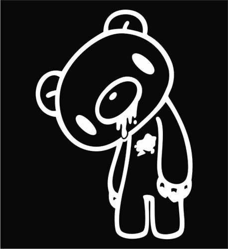 Gloom Bear, Princesa Emo, Zombie Bear, Bear Stencil, Games Stickers, Gloomy Bear, Bear Drawing, Patch Ideas, Bear Tattoo