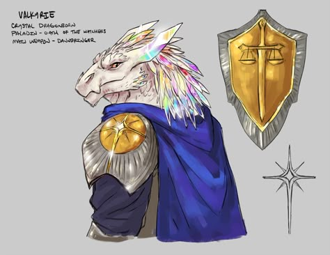 OhLarnSheDrawn (@BarnLarn) on X Crystal Dragonborn, Dragonborn Paladin, Dnd Paladin, Dnd Dragonborn, Pathfinder Character, Dnd Races, Dnd Funny, Dnd Monsters, Fantasy Portraits