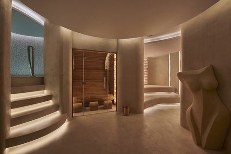 the wellness consultancy designs bespoke spa, health & fitness havens Day Spa Interiors, Wellness Spa Design, Russian Banya, Wellness Center Design, Japanese Spa, Home Spa Room, Indoor Spa, Spa Interior Design, Concrete Interiors