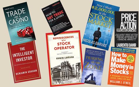 Below is the list of top-10 books to learn trading in 2020: 1 - Reminiscences of a stock operator 2 - Trading in the Zone 3 - How I Made $2,000,000 in the Stock Market 4 - One Up On Wall Street 5 - Mind Over Markets 6 - Trade like a casino 7 - Stan Weinstein's Secrets for Profiting in Bull and Bear Markets 8 - How to Make Money in Stocks 9 - How to Day Trade for a Living 10 - Price Action Breakdown Trading In The Zone, Investment Books, Trading Books, Learn Trading, Bull And Bear, Day Trade, Be With Me, Investing Books, Trade Books