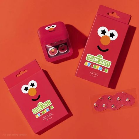 Starface - Starface collaborated with Sesame Street to create a limited-edition range of pimple patches and pore strips inspired by some of Sesame’s mos... Skin Picking, Affordable Christmas Gifts, Evan Ross, Pimple Patches, Pore Strips, Sephora Skin Care, Pretty Skin Care, Skin Care Items, Pretty Skin