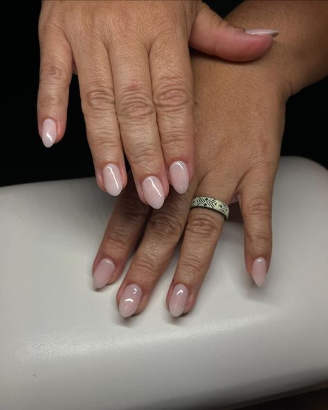 builder gel overlay with tips 🫶🏻 consida her nails transformed #geloverlay #buildergel #milkynails #naturalnails #nailoverlay #paintnailbar #almondnails #almondnailshape Acrylic Overlay, Milky Nails, Gel Overlay, Her Nails, Builder Gel, Nail Bar, Almond Nails, Natural Nails, Nails