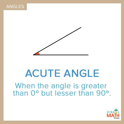 Acute Angle Acute Angle, Greater Than