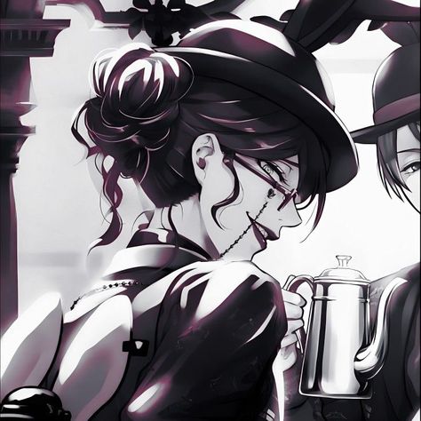 Anime Butler Art, Black Butler Manga Icon, Black Butler Matching Pfp, Black Butler Official Art, Black Butler Matching Icons, Black Butler Aesthetic, Black Butler Pfp, Black Butler Fanart, Black Butler Icons