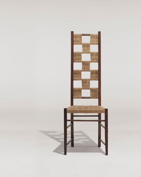 Highback Chair, circa 1902 Koloman Moser, 13 December, Art Storage, French Art Deco, Coffee Table Design, French Art, American Design, Interior Furniture, My New Room