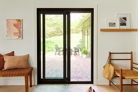 Replacement Patio Doors, Bifold Patio Doors, Improve Curb Appeal, French Doors Patio, Door Inspiration, Fiberglass Door, Sliding Patio Doors, Patio Door, Sliding Windows