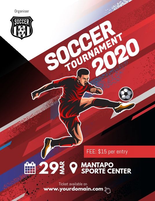 Create The Perfect Design By Customizing Easy To Use Templates In Minutes Easily Convert Your Image Designs I Soccer Poster Sports Marketing Soccer Tournament