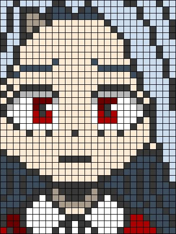 Anime Pixel Art  BRIK