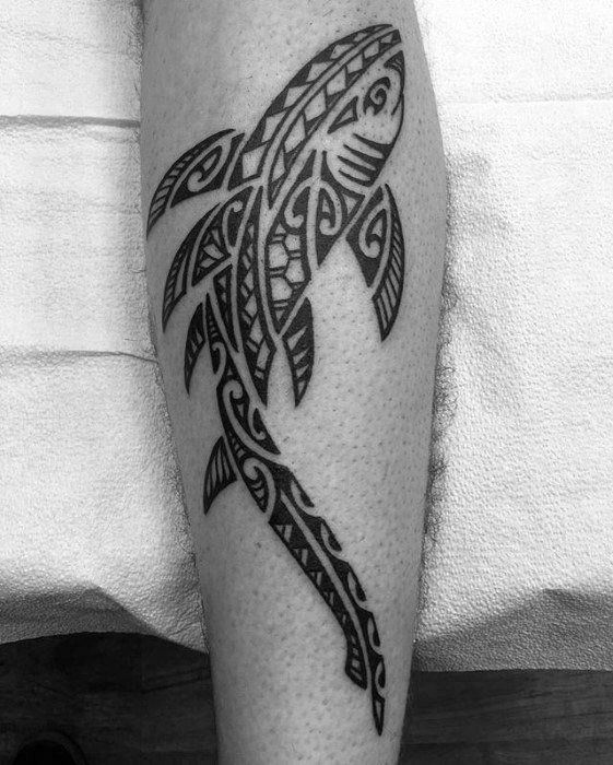 50 Polynesian Shark Tattoo Designs For Men  Tribal Ink Ideas