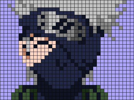 Alpha pattern 101956  Anime pixel art Pixel art pattern Minecraft pixel  art