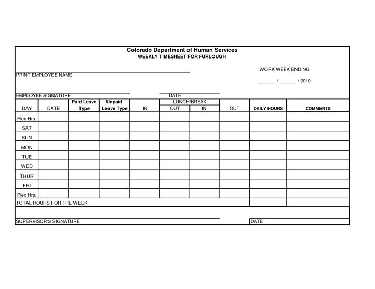 an invoice form is shown for employees to use as their work schedules