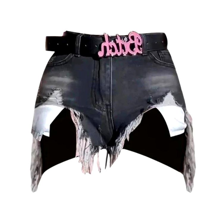 Introducing the 2023 Spring-Summer Collection's most stylish urban damaged denim mini skirt ââ‚?perfect for making a statement! Crafted from tall-quality denim. this medium-waist piece brings together grunge elegance and contemporary vogue with its iconic distressed pattern. zipper & button closure. and sleek slim fit. Show off your rock-n-roll attitude and rock it with combat boots or heels. graphic tees. or delicate blouses; it's versatile. chic. and undeniably enchanting.Key Highlights: Grung Edgy Fitted Cutoff Mini Skirt, Y2k Style Fitted Cutoff Denim Skirt, Edgy Fitted Cutoff Denim Skirt, Grunge Shorts For Streetwear In Spring, Grunge Streetwear Shorts For Spring, Grunge High Waist Cotton Mini Skirt, Trendy Short Bottoms For Alternative Fashion, Spring Streetwear Grunge Jean Shorts, Grunge Jean Shorts For Spring Streetwear