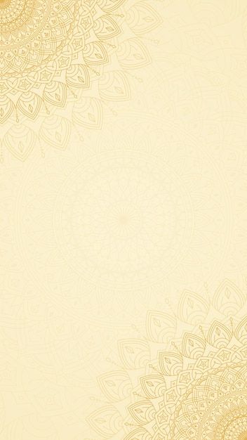 an image of a beige background with intricate designs on it's edges and bottom corner