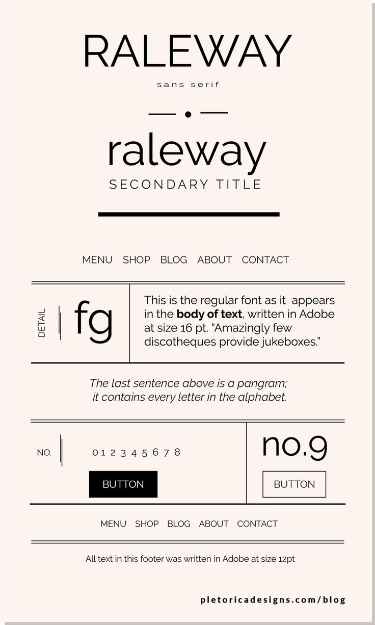 typography free fonts Raleway Font Pairing, Raleway Font, Type Layout, Website Fonts, Best Free Fonts, Font Inspiration, Brand Color Palette, Font Pairing, Brand Fonts