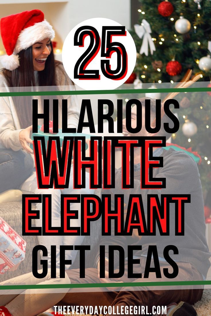 White Elephant Gift Ideas White Elephant Gift Exchange Ideas Funny, White Elephant Gifts For Work, Elephant Gift Exchange Ideas, Work White Elephant, Funny White Elephant Gift Ideas, Funny White Elephant Gifts, Gift Exchange Ideas, White Elephant Christmas, White Elephant Gift Ideas