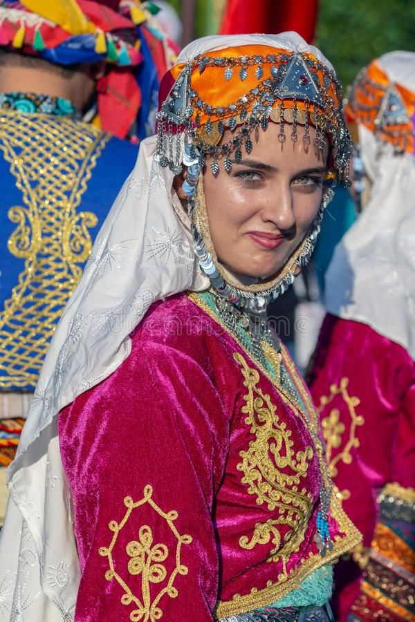 Young Turkish woman in traditional costume. Turkey Culture, Turkish Clothing, Turkish Dress, Ethno Style, Turkish Women Beautiful, Turkish Culture, Outfit Collage, Beautiful Muslim Women, Turkish Fashion