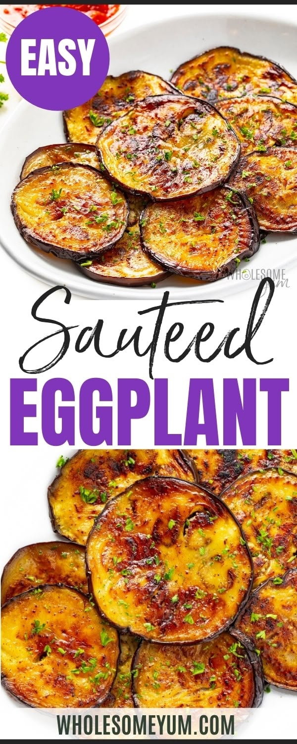 grilled eggplant is an easy and delicious side dish recipe for any meal