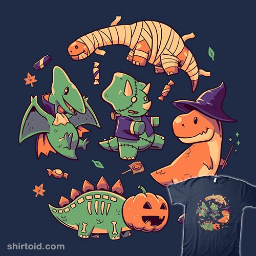 an image of halloween animals with pumpkins and bats