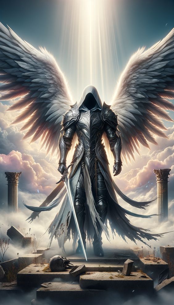 Warrior Angels, Fallen Angel Art, Male Angels, Thor Art, Moving Art, Archangel Raphael, Angel Artwork, Heaven Art, Archangel Gabriel