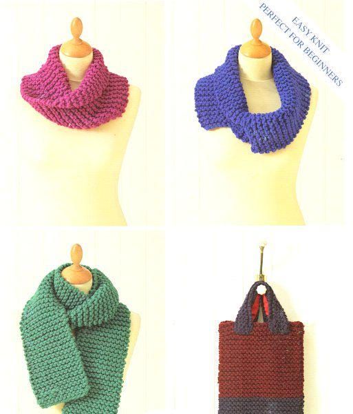 Easy Beginner Garter Stitch Accessories Scarf Bag Snood  ~ Super Chunky 14 Ply Knitting Pattern PDF download This is a digital pattern Stitch Accessories, Scarf Bag, Super Chunky, Garter Stitch, Digital Pattern, Knitting Pattern, Pdf Download, Scarf Accessory, Knitting Patterns