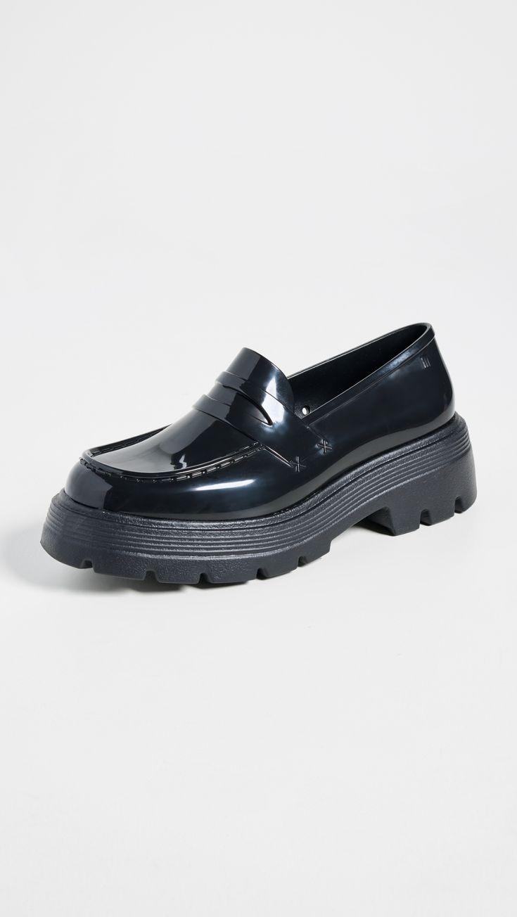 Fast Free Shipping & Free Returns on Melissa Royal Loafers at Shopbop. Shop new arrivals from Melissa at Shopbop.com Melissa Shoes, Medical Problems, Healthcare Professionals, Rubber Sole, Brazil, New Arrivals, Loafers, Water Resistant, Heels