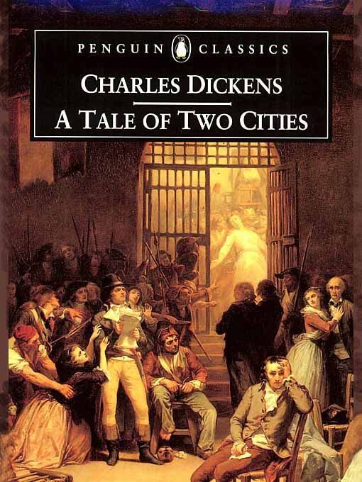 the cover of charles dickens's tale of two cities