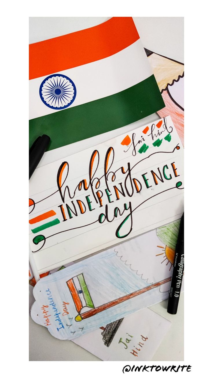 Happy Independence day😊❤ Independence Day Writing Style, Happy Independence Day Calligraphy, Independence Day Calligraphy, Happy Independence Day Drawing, Slogan Writing, Diy Crafts For School, Independence Day Drawing, Independence Day Theme, Independence Day Quotes