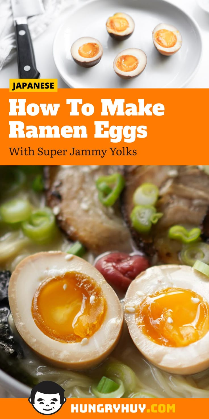 how to make ramen eggs with super jimmy yolks