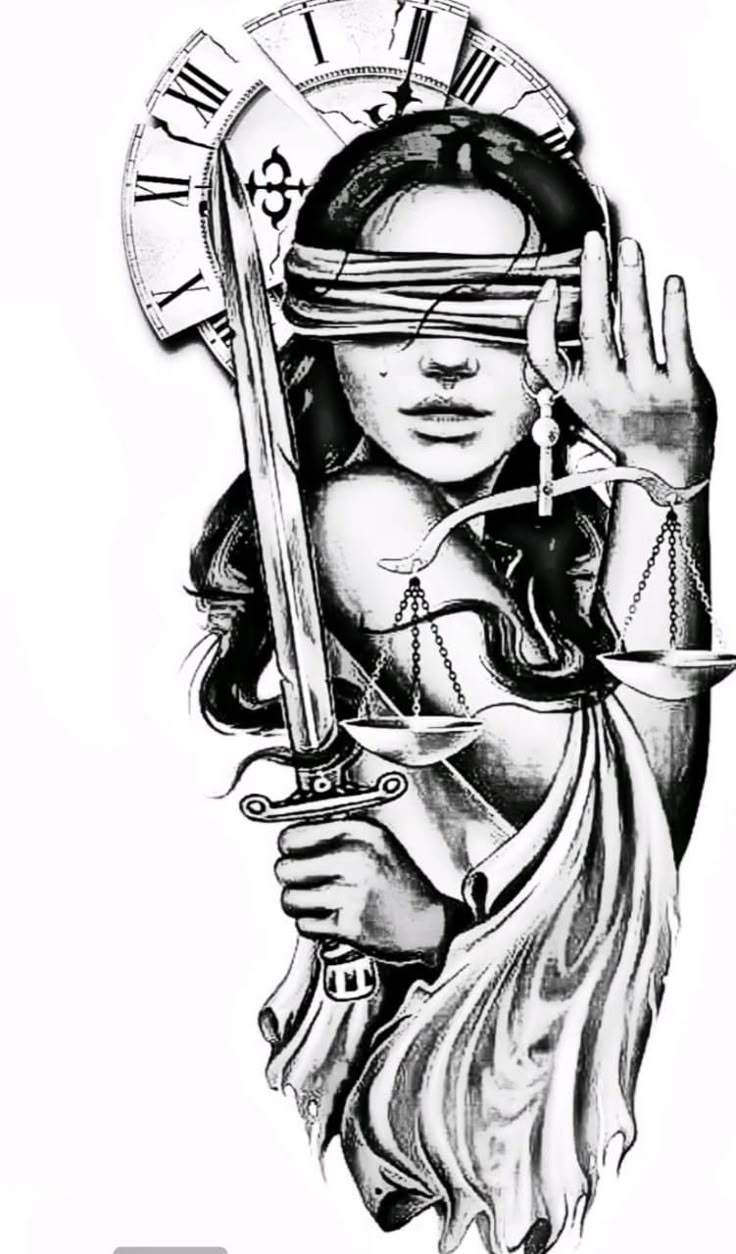 Libra Tatoos Ideas Men, Lady Justice Back Tattoo, Justice Tattoo Men, Libra Tattoo For Men, Victor Tattoo, Nemesis Tattoo, Athena Tattoo, Justice Tattoo, Greek God Tattoo