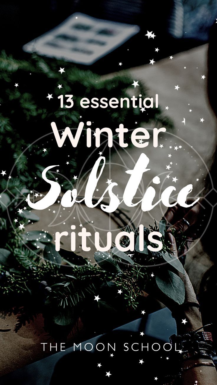 the moon school's winter solstic rituals are here and it is time to start