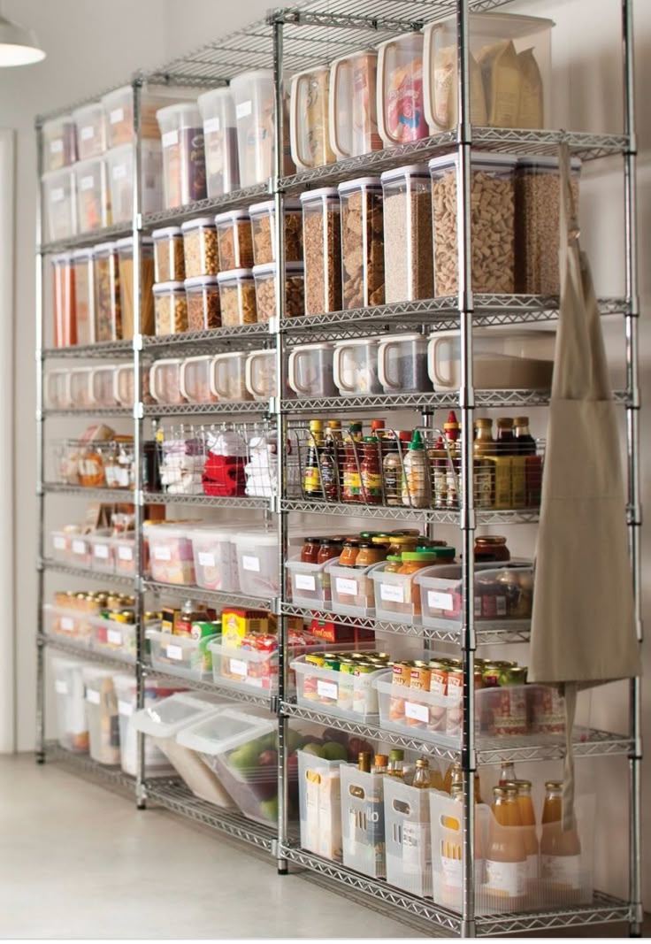 an image of a store with shelves full of food and condiments on it